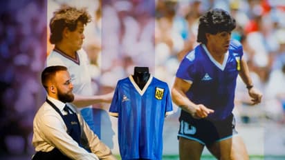 Diego Maradona : 'ദൈവത്തിന്‍റെ കൈ' അണിഞ്ഞ ജഴ്‌സിക്ക് 70 കോടി 90 ലക്ഷം രൂപ; പുതിയ റെക്കോര്‍ഡ്