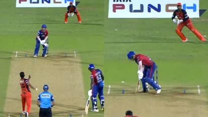 IPL 2022: ഇടത് മാറി വലതമര്ന്ന്; വാര്ണറുടെ വലംകൈയന് ഷോട്ട് കണ്ട് അന്തംവിട്ട് ആരാധകര്