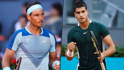 When 13-year-old Carlos Alcaraz said he wants to be like 'idol' Rafael Nadal