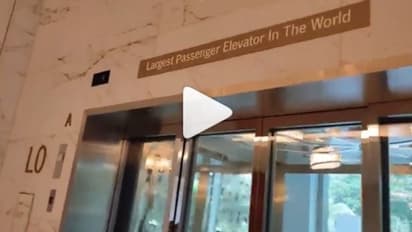 ഒരു സമയം 200 പേർക്ക് കയറാവുന്ന ഭീമന്‍ ലിഫ്റ്റ്; ലോകത്തിലെ ഏറ്റവും വലിയ ലിഫ്റ്റ് ഇന്ത്യയില്‍- വീഡിയോ