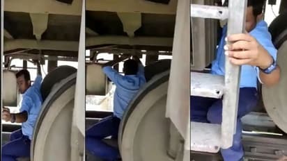 ರೈಲಿನ ಎಮರ್ಜನ್ಸಿ ಚೈನ್ ಎಳೆದ ಪ್ರಯಾಣಿಕ: ಜೀವ ಪಣಕ್ಕಿಟ್ಟು ಟ್ರೈನ್ ರಿಸ್ಟಾರ್ಟ್‌ ಮಾಡಿದ ಲೋಕೋ ಪೈಲಟ್