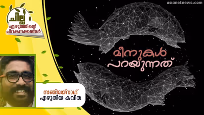 Malayalam Poem : മീനുകള് പറയുന്നത്, സഞ്ജയ്നാഥ് എഴുതിയ കവിത