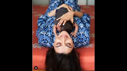 Mother's Day 2022: ಮಗನ ಮೊದಲ ಫೋಟೋ ಶೇರ್‌ ಮಾಡಿದ Kajal Agarwal 