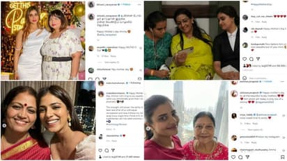 நாயகிகளை உருவாக்கிய அம்மாக்கள்..  மதர்ஸ் டே வாழ்த்துடன் நெகிழ்ச்சி பதிவிட்ட பிரபலங்கள்..