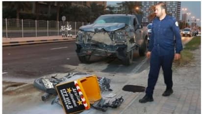 ബൈക്കും കാറും കൂട്ടിയിടിച്ച് ഡെലിവറി ജീവനക്കാരന് കാറിടിച്ച് മരിച്ചു; ഡ്രൈവര് കസ്റ്റഡിയില്