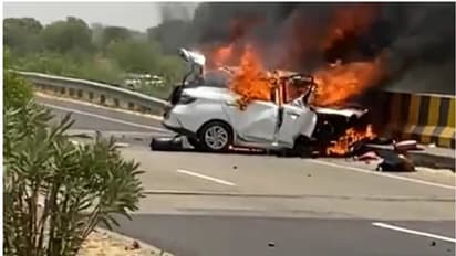 राजस्थान के बारां में दर्दनाक हादसाः आग का ज्वाला बन गई कार, डेढ़ साल के मासूम सहित 2 जिंदा जले