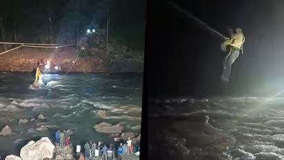 Indian Army Jawans rappels across J&K’s Chenab River to rescue youth; watch