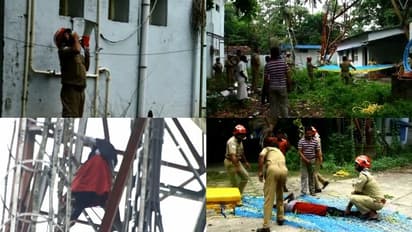 കായംകുളത്ത് ആത്മഹത്യാ ശ്രമം: യുവതി ബിഎസ്എൻഎൽ ടവറിൽ കയറി, കടന്നൽ കൂട് ഇളകിയപ്പോൾ താഴേക്ക് ചാടി