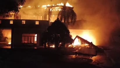 Sri Lanka crisis: Ancestral home of Rajapaksas, homes of several MPs set on fire