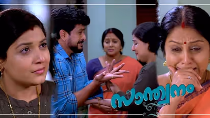 Santhwanam : സങ്കടം സഹിക്കവയ്യാതെ ഹരി മദ്യപിച്ചെത്തുന്നു : സങ്കടം അലതല്ലി സാന്ത്വനം