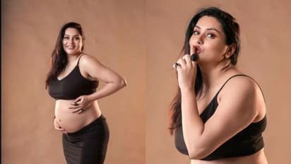 Namitha : ‘മാതൃത്വം, ജീവിതത്തിലെ പുതിയ അധ്യായം'; നിറവയറിൽ ഫോട്ടോ ഷൂട്ടുമായി നമിത