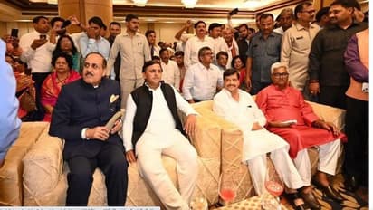 अपनों से तल्खी और तकरार के बीच एक बार फिर इस जगह पर एक साथ नज़र आये अखिलेश और शिवपाल