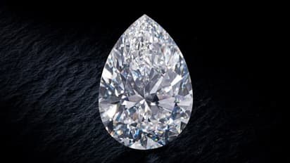 Largest white diamond ever, 'The Rock', to go up for auction on May 11
