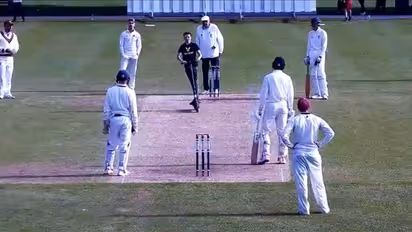 Scooter stops club-level cricket match in England, video goes viral