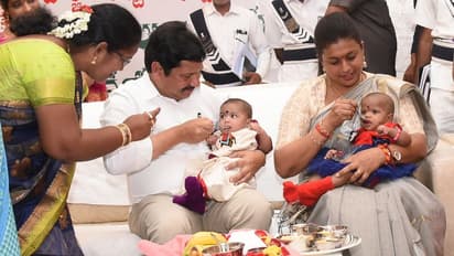 మంత్రి హోదాలో తొలిసారిగా కృష్ణా జిల్లాకు.. అభివృద్ధి కార్యక్రమాల్లో పాల్గొన్న రోజా (ఫోటోలు)