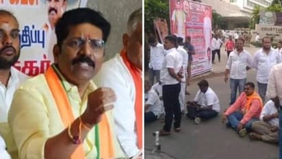 விதிமுறைகளை மீறிய பாஜக..?  மாவட்ட தலைவர் மீது வழக்கு பதிவு...! அதிரடியாக நடவடிக்கை எடுத்த தமிழக அரசு..!