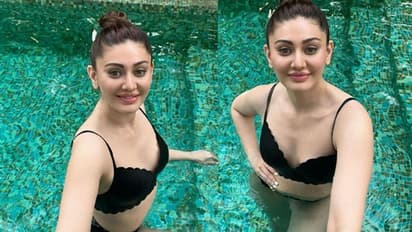'कांटा लगा' गर्ल शेफाली जरीवाला ने ब्लैक बिकिनी में पूल में दिए पोज, बोल्ड अंदाज देख फैंस के छूटे पसीने