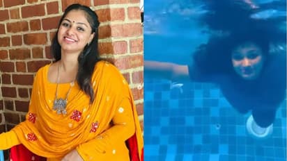 Rini raj : അണ്ടർ വാട്ടർ വീഡിയോയുമായി റിനി, കിടിലനെന്ന് ആരാധകർ