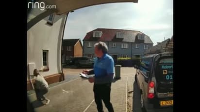 मालकिन को घर के बाहर अजनबी शख्स के साथ देख कुत्ते ने लगा दी पहली मंजिल से छलांग, आगे जो हुआ वो आपको चौंका देगा