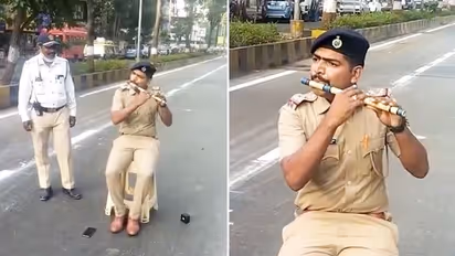 Watch: Mumbai cop's soulful rendition of ‘Sandese Aate Hai’ song