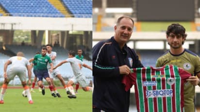 যুবভারতীতে দুরন্ত এটিকে মোহনবাগান, অনুশীলন ম্য়াচে ভারতীয় ফুটবল দলকে হারাল ২-১ গোলে