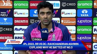 IPL 2022, RR vs DC: Ravichandran Ashwin explains why he batted at No.3