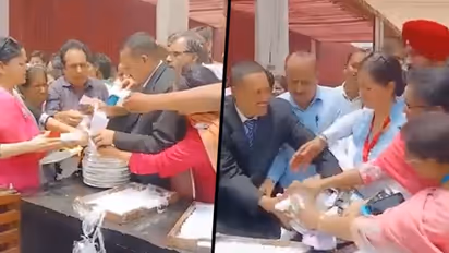 Punjab teachers fight for food plates post meeting with CM; video goes viral