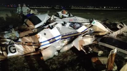 റായ്പൂരിൽ പരിശീലനപ്പറക്കലിനിടെ ഹെലികോപ്ടർ തകർന്ന് രണ്ട് പൈലറ്റുമാർ കൊല്ലപ്പെട്ടു