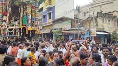 தாயுமான சுவாமி கோயில் சித்திரை தேர் திருவிழா.. பக்தர்கள் புடைசூழ தேரோட்டம் கோலாகலம்..