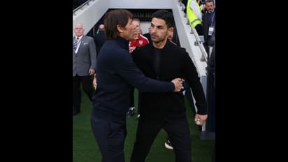 EPL 2021-22: Conte irritated at Arteta's red-card complaint after Tottenham drubs Arsenal