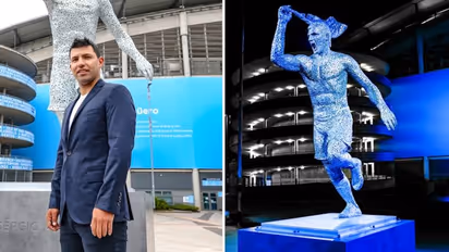 'Doesn't look like Aguero!' Man City fans unhappy with club legend's new statue outside Etihad