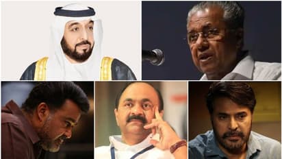 പ്രളയത്തിലെ സഹായമോർത്ത് പിണറായി, ദുഃഖം പങ്കുവച്ച് സതീശൻ, യഥാർത്ഥ നേതാവെന്ന് മമ്മൂട്ടി, വലിയ നഷ്ടമെന്ന് മോഹൻലാൽ