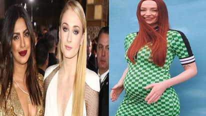 प्रियंका चोपड़ा की प्रेग्नेंट जेठानी सोफी ने कराया बोल्ड फोटोशूट, शीयर ड्रेस में फ्लॉन्ट किया बेबी बंप