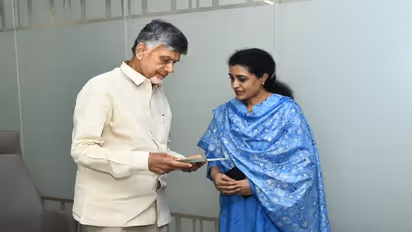 చంద్రబాబును కలిసిన నందమూరి సుహాసిని.. వాటిపై ఇరువురి మధ్య చర్చ..