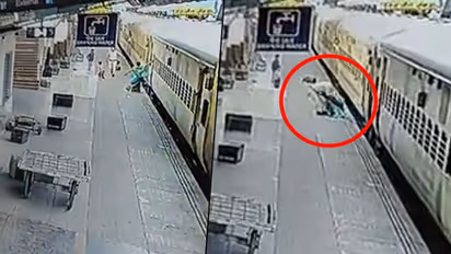 WATCH: RPF constable turns 'Superman', saves woman from moving train