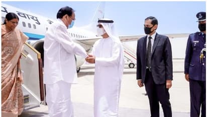 ശൈഖ് ഖലീഫയുടെ നിര്യാണത്തില് അനുശോചനമറിയിക്കാന് ഉപരാഷ്ട്രപതി വെങ്കയ്യ നായിഡു അബുദാബിയിലെത്തി