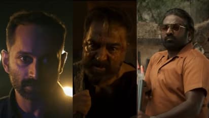 Vikram Trailer : കമൽഹാസനൊപ്പം തകര്‍ത്താടി ഫഹദും വിജയ് സേതുപതിയും; 'വിക്രം' ട്രെയിലർ