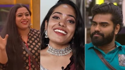 Bigg Boss S 4 : 'ഇവിടെ യുദ്ധം തിന്മയും തിന്മയും തമ്മിൽ'; നിമിഷയുടെ എവിക്ഷനിൽ ലക്ഷ്മിയും റോബിനും