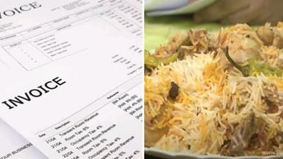 ஒரு பிரியாணியின் விலை  ரூ.3 லட்சமா? பில்லை பார்த்து அதிர்ச்சி அடைந்த அரசு அதிகாரி....