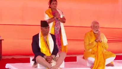 ಲುಂಬಿನಿಯ ಮಹಾಮಾಯ ಮಂದಿರದಲ್ಲಿ ಪೂಜೆ ಮಾಡಿದ ಮೋದಿ, 2014ರ ಬಳಿಕ 5ನೇ ನೇಪಾಳ ಪ್ರವಾಸ!