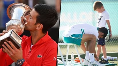 Like father, like son: Djokovic junior wins first tournament the day World No.1 bags Italian Open