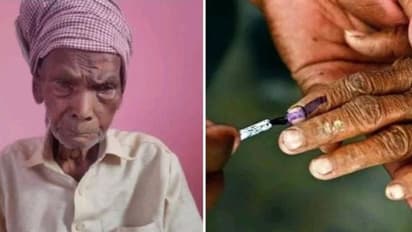 தேர்தலில் ஆர்வமோடு வாக்களித்த 105 வயது முதியவர்..! வாக்களித்த அரை மணி நேரத்தில் உயிர் இழந்த பரிதாபம்...