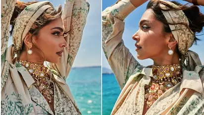 Cannes 2022: Deepika Padukone dons Sabyasachi, ditches Louis Vuitton; see pictures