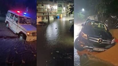 பெங்களூரை வெளுத்து வாங்கிய கனமழை... இருவர் உயிரிழப்பு...!