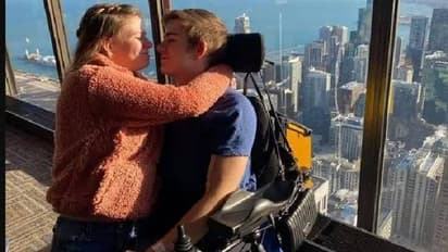 അപകടത്തിൽ അരയ്ക്ക് താഴെ നഷ്ടപ്പെട്ടു, ദുരിതപൂർണമായ ജീവിതത്തിൽ കൈവിടാതെ കാമുകി...