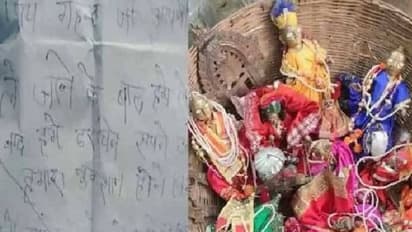 മോഷ്ടിച്ച ശേഷം ഉറങ്ങാനാവുന്നില്ല, ദുസ്വപ്നങ്ങൾ കാണുന്നു, മോഷ്ടിച്ച വിഗ്രഹം തിരികെയേൽപ്പിച്ച് കള്ളന്മാർ