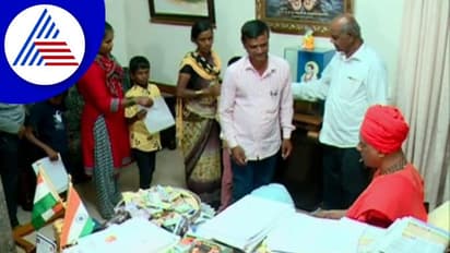 ಸಿದ್ದಗಂಗಾ ಮಠದಲ್ಲಿ ವಿದ್ಯಾರ್ಥಿಗಳ ಪ್ರವೇಶ ಶುರು: ಮಠದ ಶಾಲೆ ದಾಖಲಾತಿಗೆ ವಿದ್ಯಾರ್ಥಿಗಳ ಸರತಿ