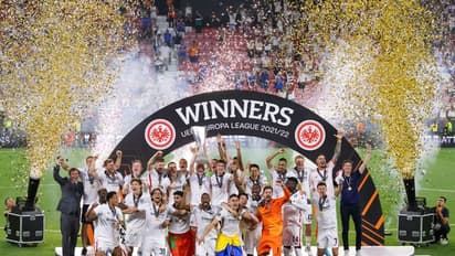 Europa League 2021-22: Twitter explodes as Frankfurt crowned champion against Rangers