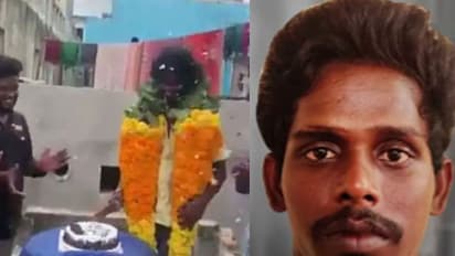 கெத்தாக பட்டாக்கத்தியால் கேக் வெட்டிய ரவுடி.. ஹேர் ஸ்டைலை மாற்றியும் போலீசில் சிக்கியது எப்படி?