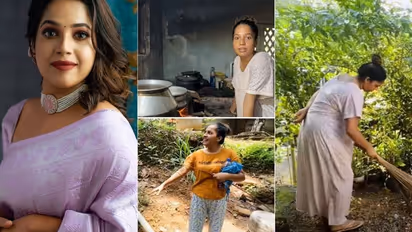 Amrutha nair : നാടും വീടും നടന്നു കാണിച്ച് അമൃത, എത്ര സിംപിളെന്ന് ആരാധകര്‍